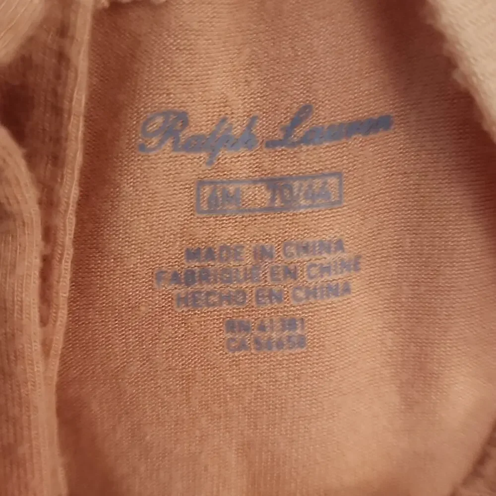 Ralph Lauren Pink Dress with Pleated Skirt